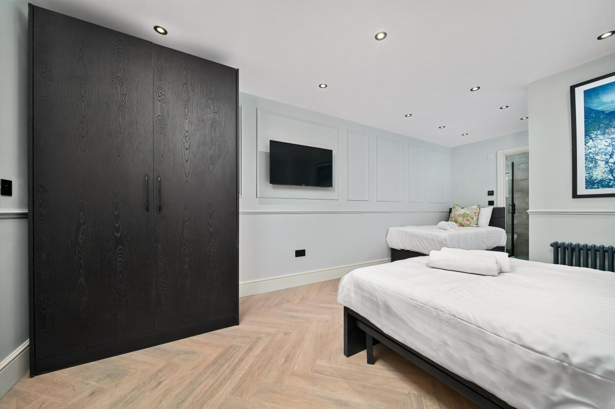 Nine Elms Modern Studio Apartments Лондон Екстер'єр фото