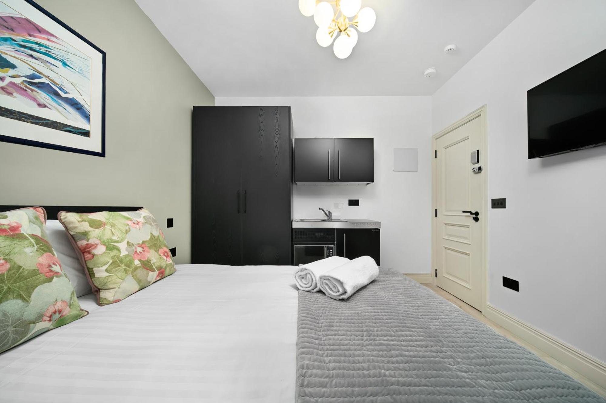 Nine Elms Modern Studio Apartments Лондон Екстер'єр фото