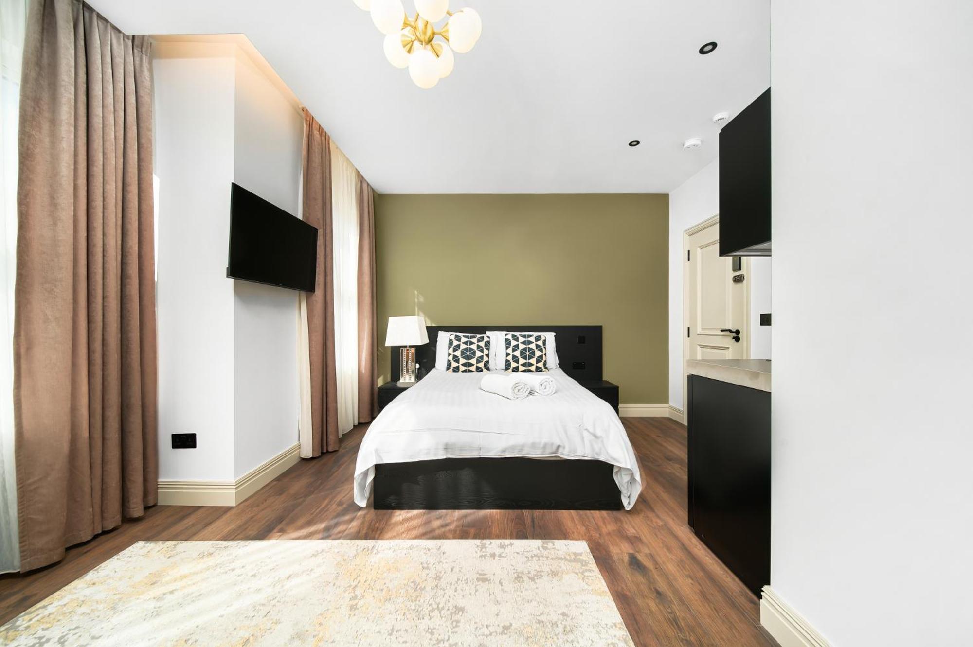 Nine Elms Modern Studio Apartments Лондон Екстер'єр фото