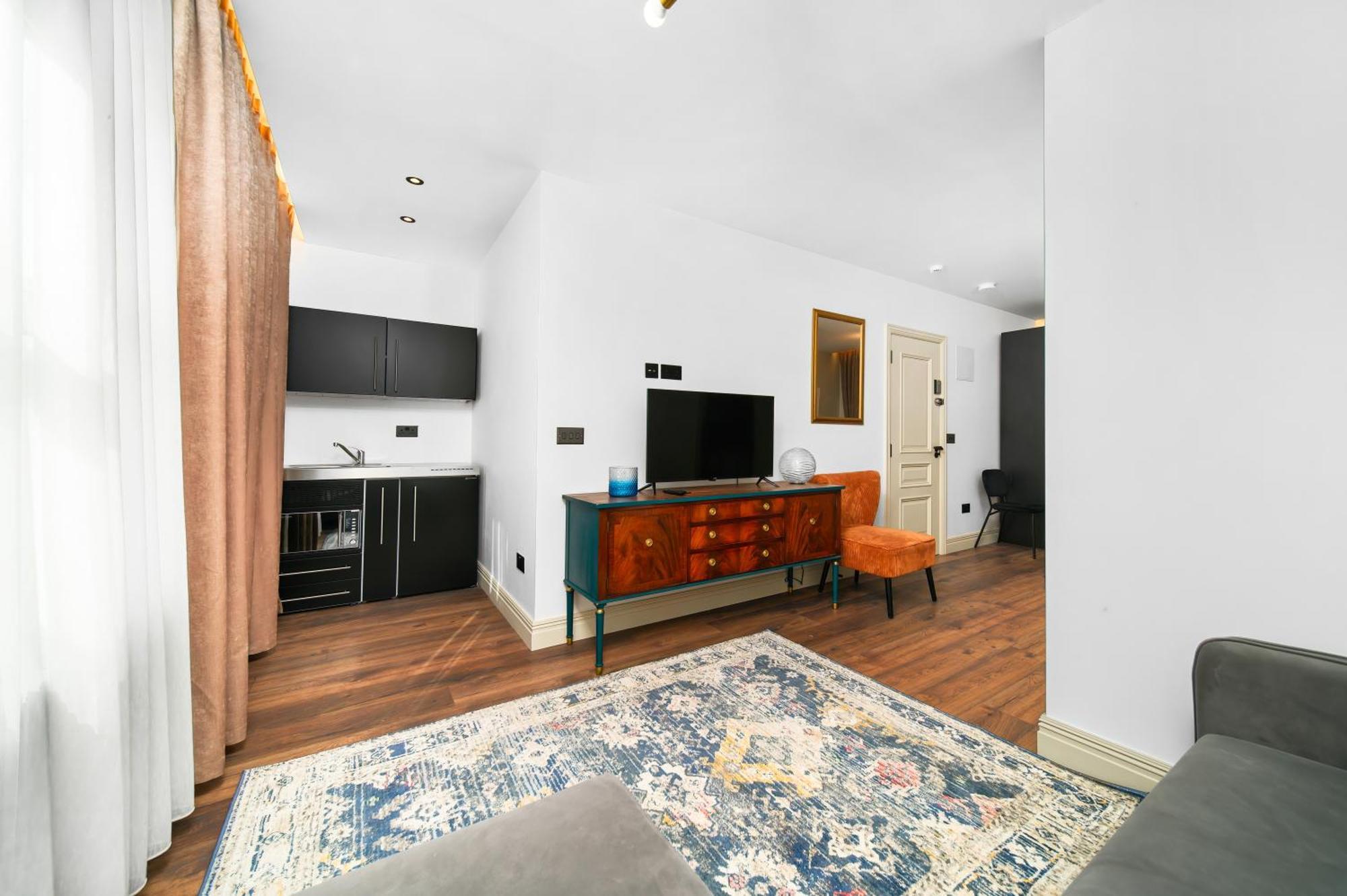 Nine Elms Modern Studio Apartments Лондон Екстер'єр фото
