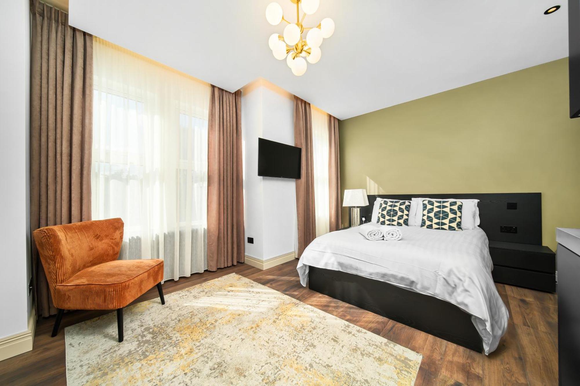 Nine Elms Modern Studio Apartments Лондон Екстер'єр фото