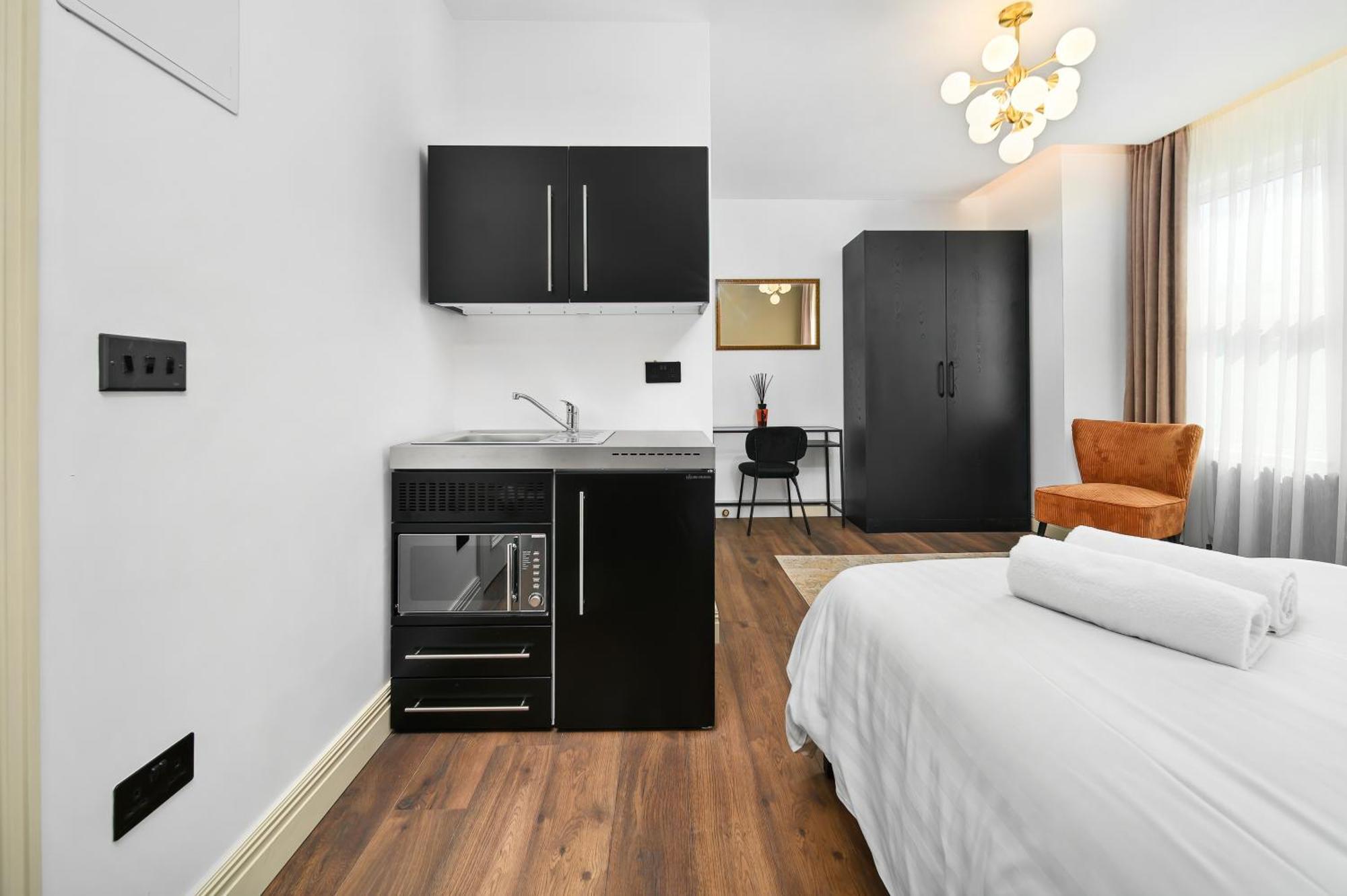 Nine Elms Modern Studio Apartments Лондон Екстер'єр фото