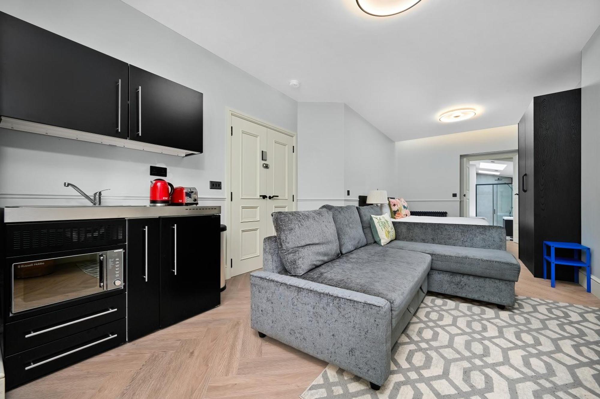 Nine Elms Modern Studio Apartments Лондон Екстер'єр фото